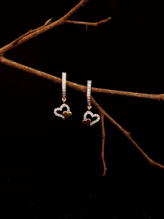 Girls' Classic Polished Heart Screw Back Sterling Silver Earrings - In  Season Jewelry : Target